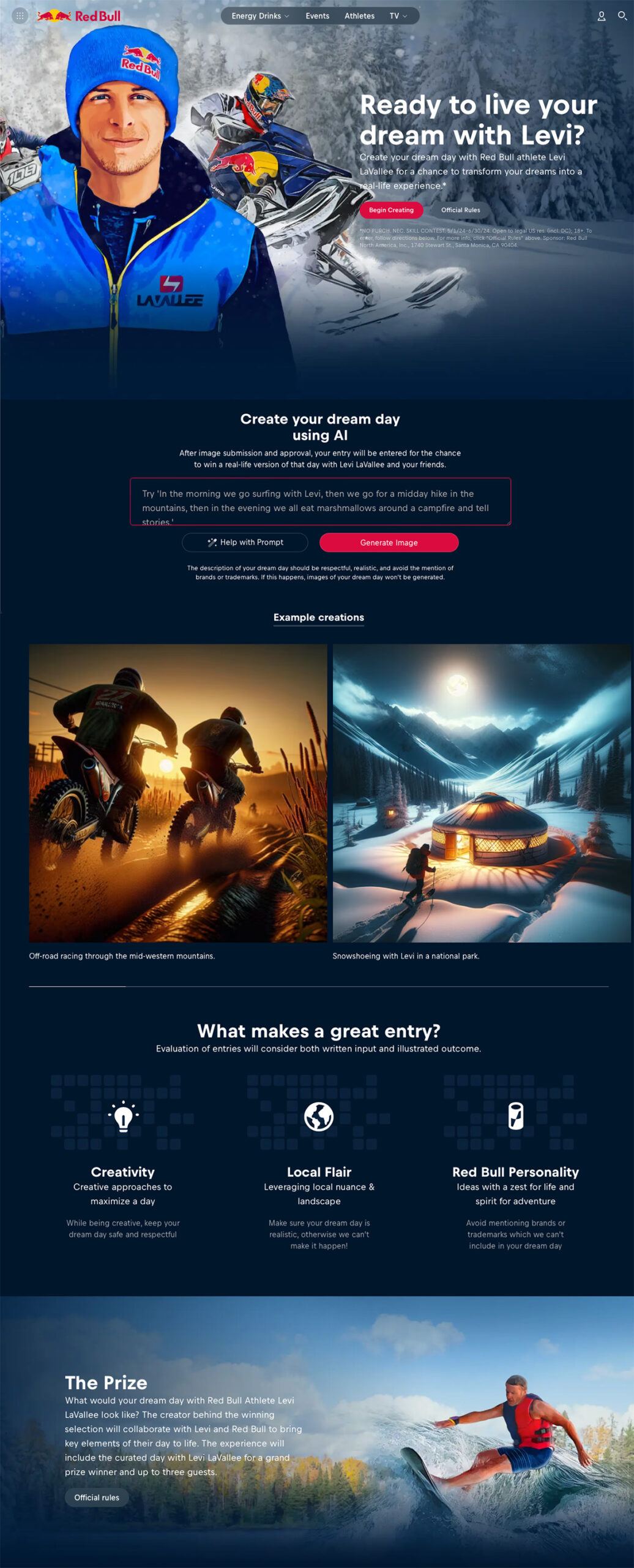 red-bull-dream-day-website