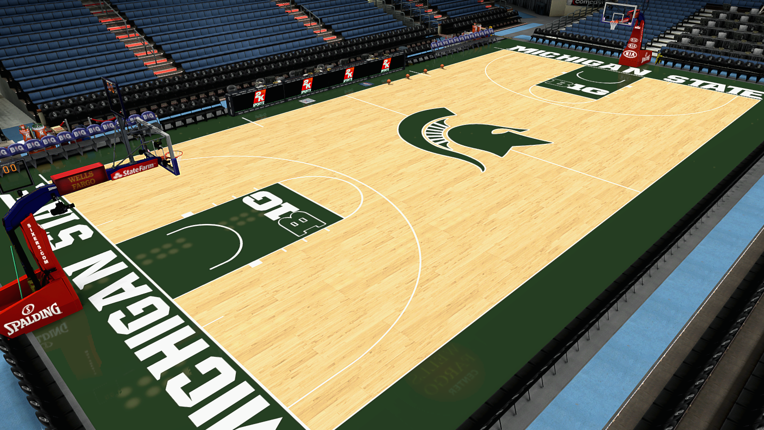 MSU Basketball Court
